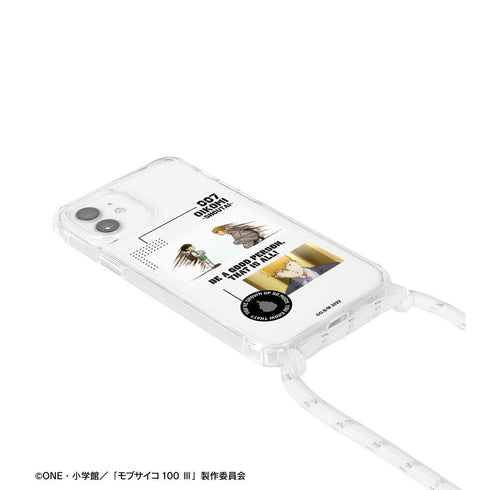 『モブサイコ100 III』モブ&霊幻の出会い ショルダーiPhoneケース